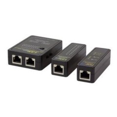 LogiLink Network Cable Tester Set - Find Faults Fast with Copper Network Tester (4052792042498)